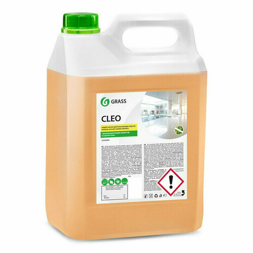 Профхим универсальное моющее средство для пола, поверхностей и стен Grass/CLEO, 5 литров