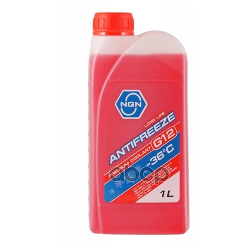 Антифриз Longlife Antifreeze (Red) Готовый G12-36 Antifreeze 1l NGN арт. V172485621