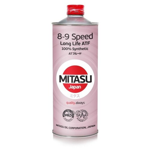 Mitasu 1l Масло Трансмисионное Atf 9 Hp 100% Synthetic, Для 8-9-И Ступенчатых Трансмиссий Zf MITASU арт. MJ-309-1