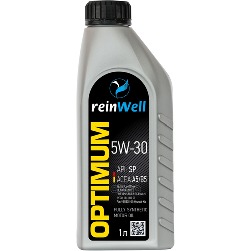 reinWell Масло Моторное 5w30 Reinwell 1л Optimum Api Sp/Acea A5/B5