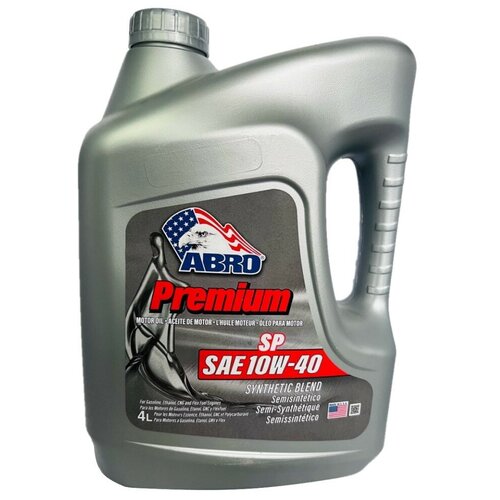 Моторное масло ABRO Premium 10W-40, 4 л.