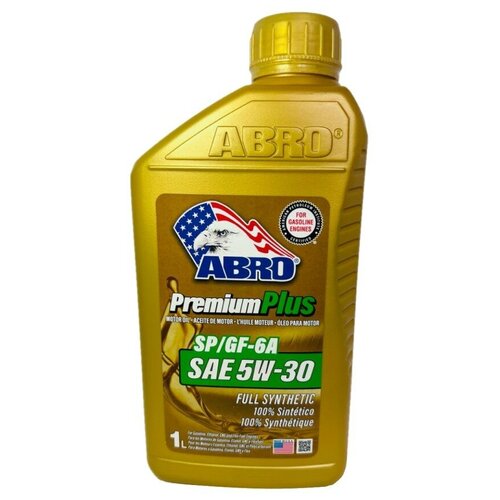 Моторное масло ABRO Premium Plus 5W-30, 1 л.