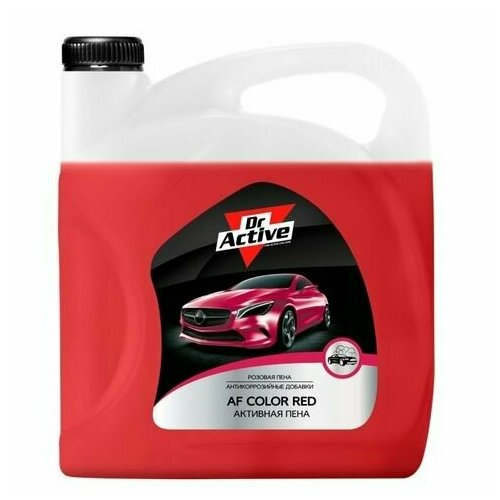 Автошампунь для бесконтактной мойки 5,8 кг SINTEC Dr. Active AF Color Red активная пена 802557