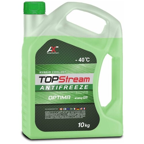 Антифриз TOPStream OPTIMA (зеленый) G11 10 л