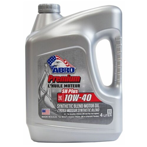 ABRO Abro Premium Synthetic Blend 10w-40 П/Синт. 4л. Масло Моторное