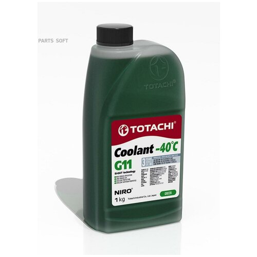 Антифриз TOTACHI NIRO Coolant GREEN G11 ( -40 C) 1L 43201 TOTACHI