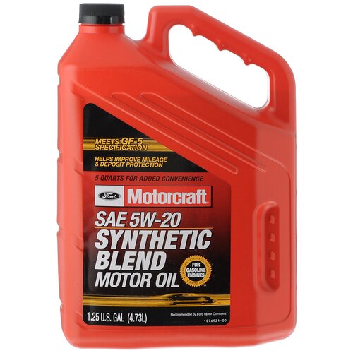 FORD Масло моторное полусинтетическое 4,73л - 5W20 Premium Synthetic Blend (SN, GF-5, WSS-M2C945-A)