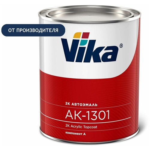 Эмаль акриловая Vika АК-1301, желтая 1035, 0.85 кг (без отвердителя)