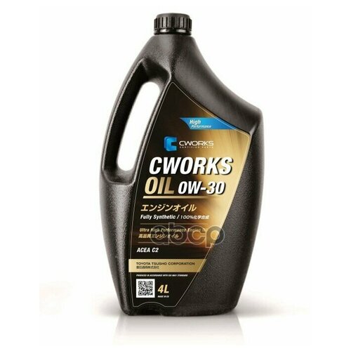 CWORKS Cworks Oil 0w30 (4l)_масло Моторное! Синт Acea C2, Psa B71 2312/B71 2302