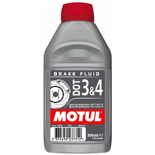 Жидкость тормозная MOTUL DOT 3&4 Brake Fluid FL 1 л