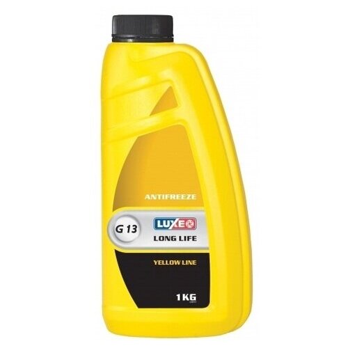 Антифриз Luxe Long Life желтый G13 1 кг DELFIN GROUP 697 | цена за 1 шт | минимальный заказ 1