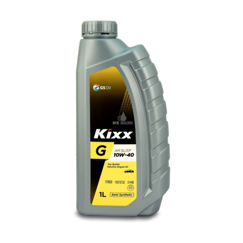 Масло моторное KIXX G 10W-40 SL/CF полусинтетическое 1 л (L5316AL1E1, L5316AL1E1)
