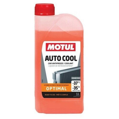 Антифриз G12+ Motul Готовый 1л Auto Cool Optimal -37°с Оранжевый MOTUL арт. 111180