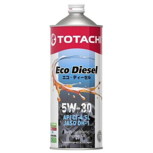 TOTACHI 5w-30 Eco Diesel Ci-4/Sl 1л (Полусинт. Мотор. Масло)