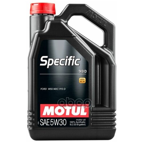 Моторное масло Motul Specific 913C/D Ford 5W-30 синтетическое 5 л 104560