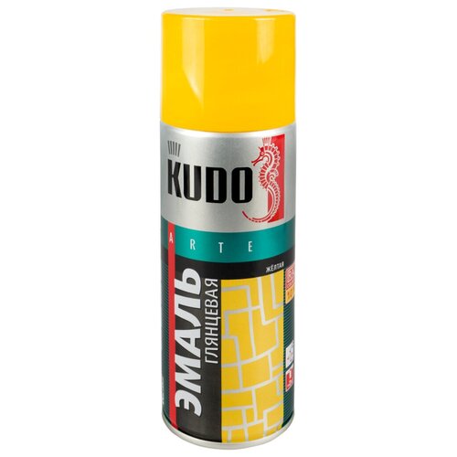 Универсальная эмаль KUDO желтая