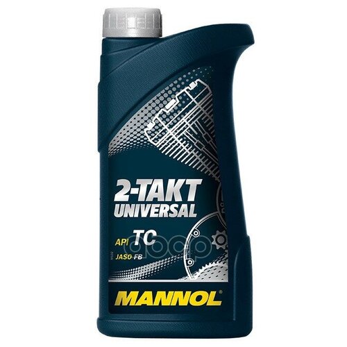 MANNOL MN7205-1 7205-1 MANNOL 2-TAKT UNIVERSAL Минеральное моторное масло для 2Т двигателей 1л