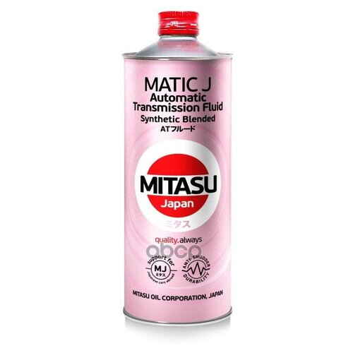 Mitasu Fluid Atf J Matic 1л П/С Арт.Mj-333/1 Шт MITASU арт. MJ-333/1