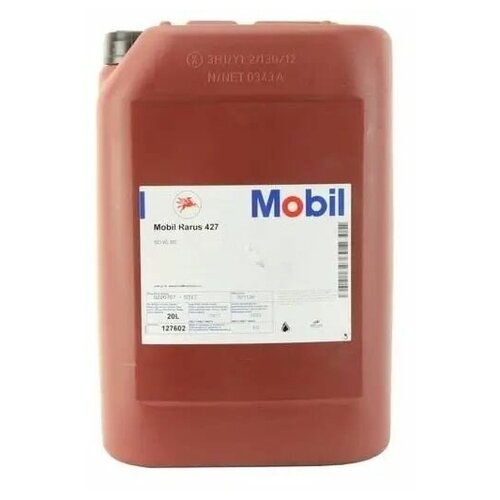 Компрессорное масло Mobil RARUS 427 20L 127602