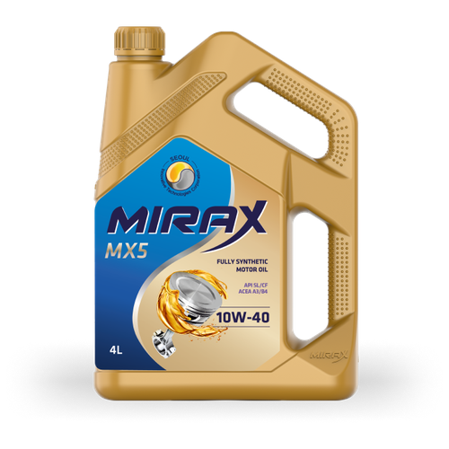 Моторное масло MIRAX MX5 10W-40 API SL/CF, 4л