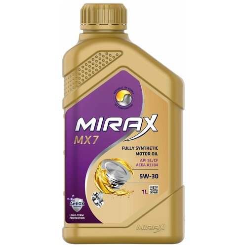 MIRAX MX7 SAE 5W-30 API SL/CF, ACEA A3/B4