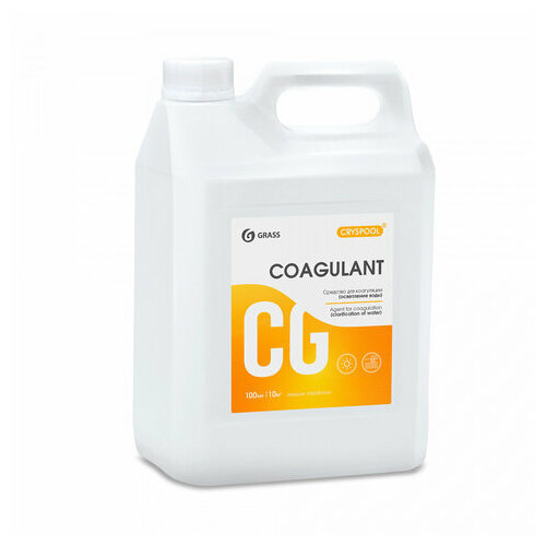 GraSS Средство для коагуляции (осветления) воды CRYSPOOL Coagulant (канистра 5,9кг)