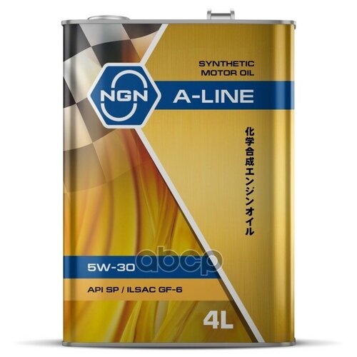 Моторное масло NGN A-Line 5W30 синтетическое 4л