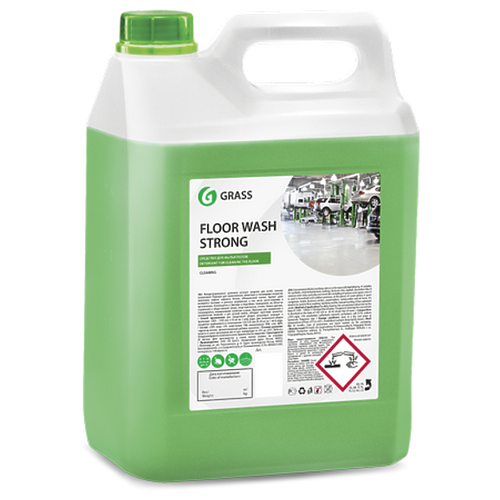 GRASS 125193 средство щелочное для мытья пола floor wash strong (канистра 5.6кг)\