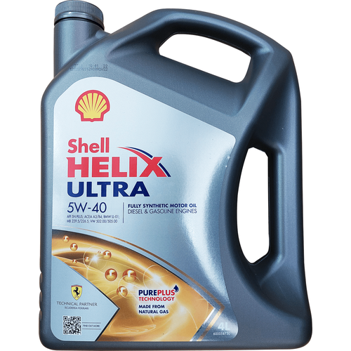 Масло моторное синтетическое 5W40 SМ/CF 4л Shell Helix Ultra