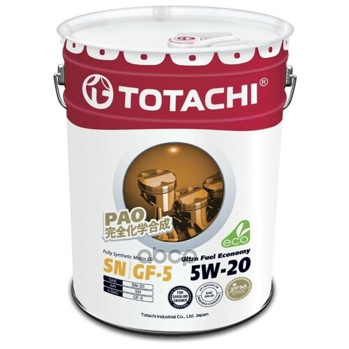 TOTACHI Ultra Fuel Fully Synthetic SN 5W-20 20л
