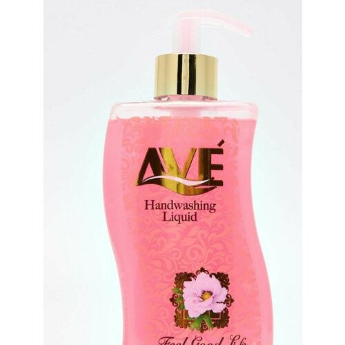 AVE Жидкое мыло Розовое Бархатные прикосновения с ароматом цветов 500мл