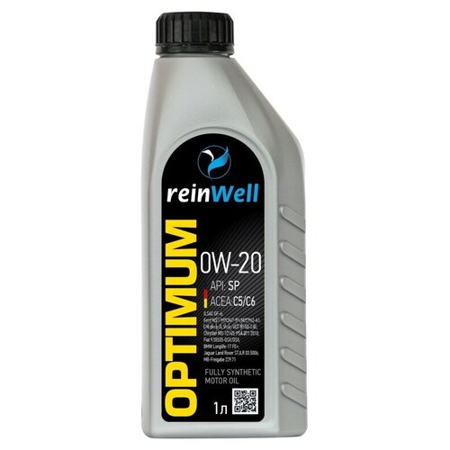 Моторное масло REINWELL OPTIMUM 0W-20 SP НС-синтетическое 1 л