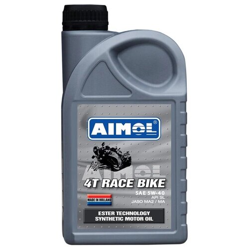 Масло моторное для четырехтактных двигателей AIMOL 4T Racebike 5w-40 1л синтетическое A4TRB11L1