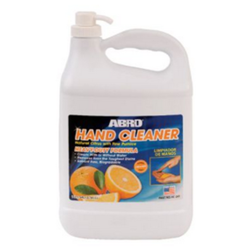 ABRO HC 241 очиститель для рук паста с пемзой запах-апельсин 3.78л\