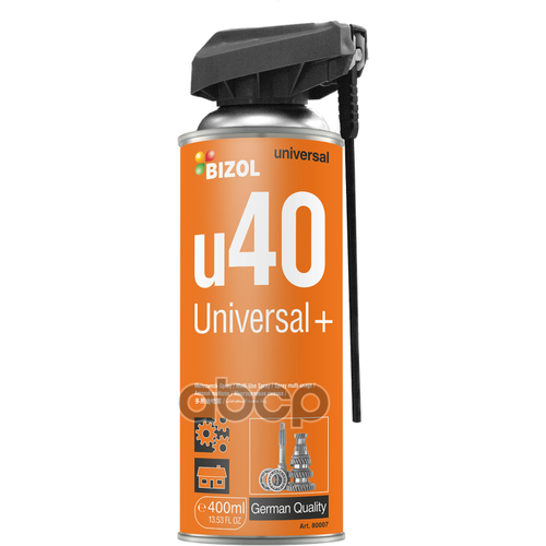 Универсальная Смазка Universal+ U40 (0,4л) BIZOL арт. 90007