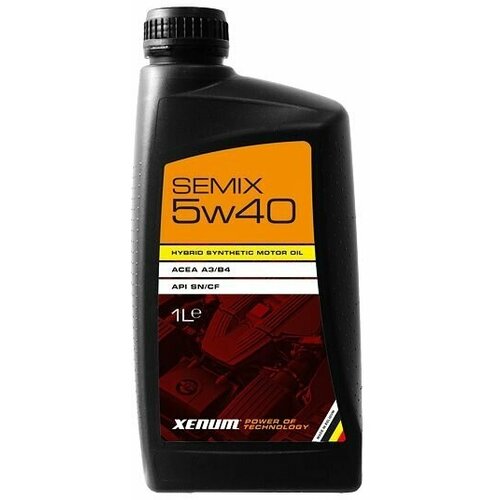 моторное масло xenum SEMIX 5W40 1л