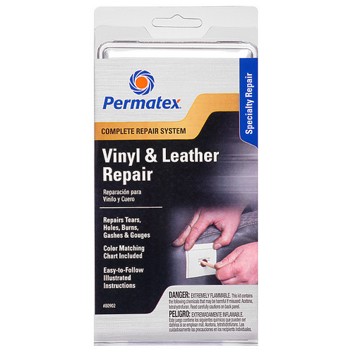 PERMATEX 80902 набор ремонтный для ремонта кожи и винила permatex vinyl&leather repair kit