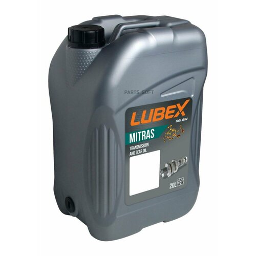 Lubex Mitras Ax Hyp 75w90 (20l)_масло Трансмиссионное! Синтapi Gl-5, Mil-L 2105 D LUBEX арт. L02008810020