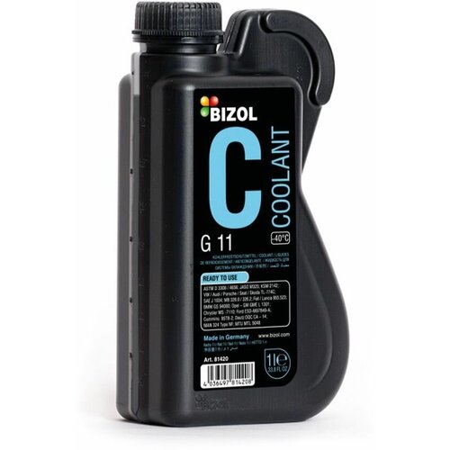 BIZOL 81420 Антифриз Coolant G11(-40) (1л)