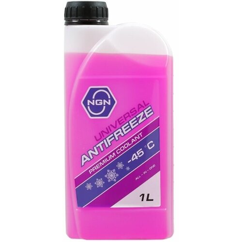 Антифриз G12++ -45 фиолетовый готовый 1л