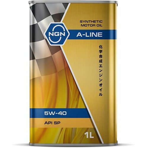 Моторное масло синтетика A-Line 5W-40 API SP 1л