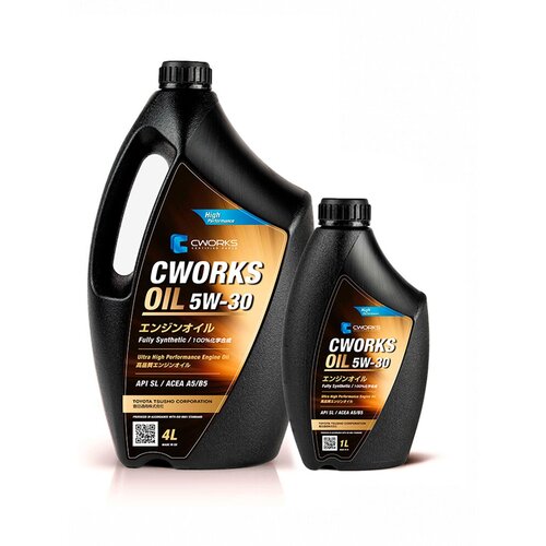 Cworks 5w-30 5l oil a5/b5, (1 4 масло моторное промо комплект коробка, л+1л) a130r7004a