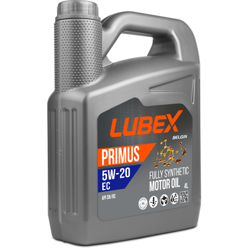 L034-1618-0404 LUBEX Синтетическое моторное масло PRIMUS EC 5W-20 SN+RC GF-5 (4л)