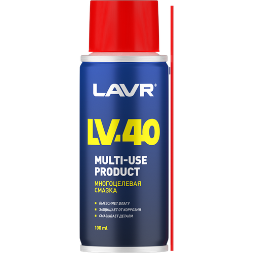 LAVR Смазка многоцелевая LV-40, 100 мл, Ln1496