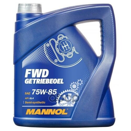 MN8101-4 MANNOL 8101-4 MANNOL FWD GETRIEBEOEL 75W85 Полусинтетическое трансмиссионное масло 75W-85 GL-4 4л