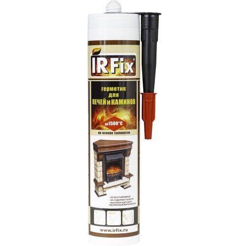 Герметик для печей силикатный, огнестойкий противопожарный высокотемпературный термостойкий 1500 С