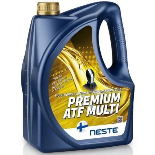 Масло трансмиссионное Neste Premium ATF Multi 4л полностью синтетическое
