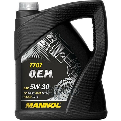 MANNOL Масло Моторное Mannol Energy Formula Fr 5w-30 Синтетическое 5 Л 77075