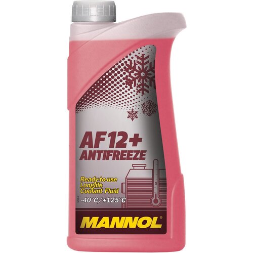 Антифриз MANNOL Longlife AF12+ ", готовый, 1 л, 4012