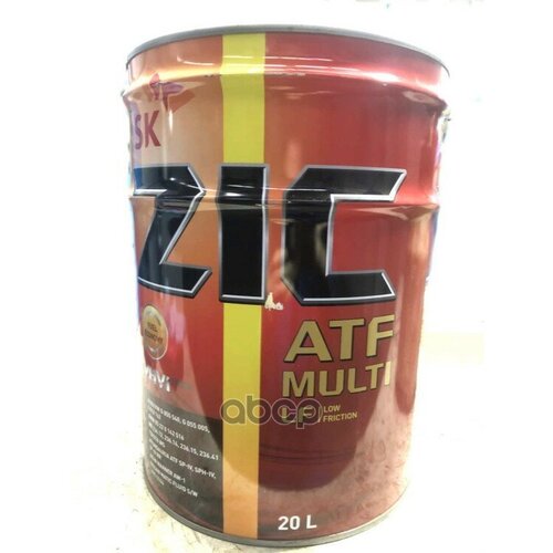 Zic Zic Atf Multi Lf (20л) Синтетическое Трансмиссионное Масло Zic арт. 192665